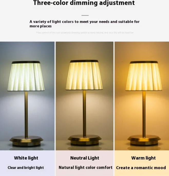 Minimalist Touch Table Lamp