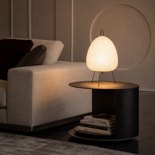 Nordic Japanese Rice Paper Table Lamp