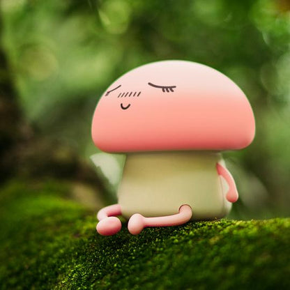 Silicone Touch LED Cartoon Pet Night Light Mushroom Lamp